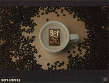 Tablet Screenshot of boscoffee.com